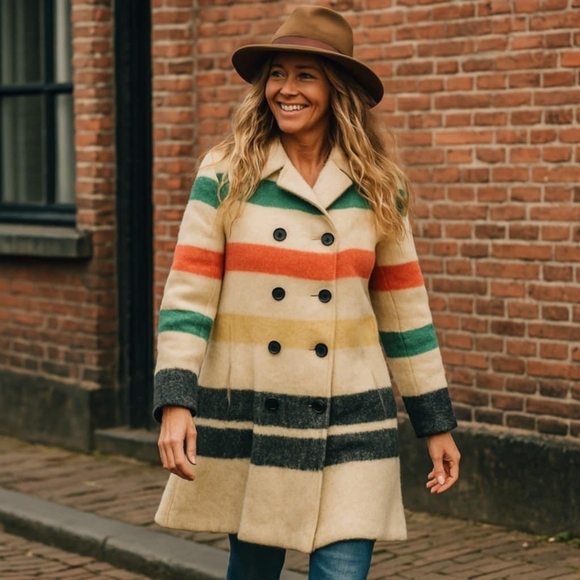 Vintage Other - vintage 1930s Hudsons bay company wool coat